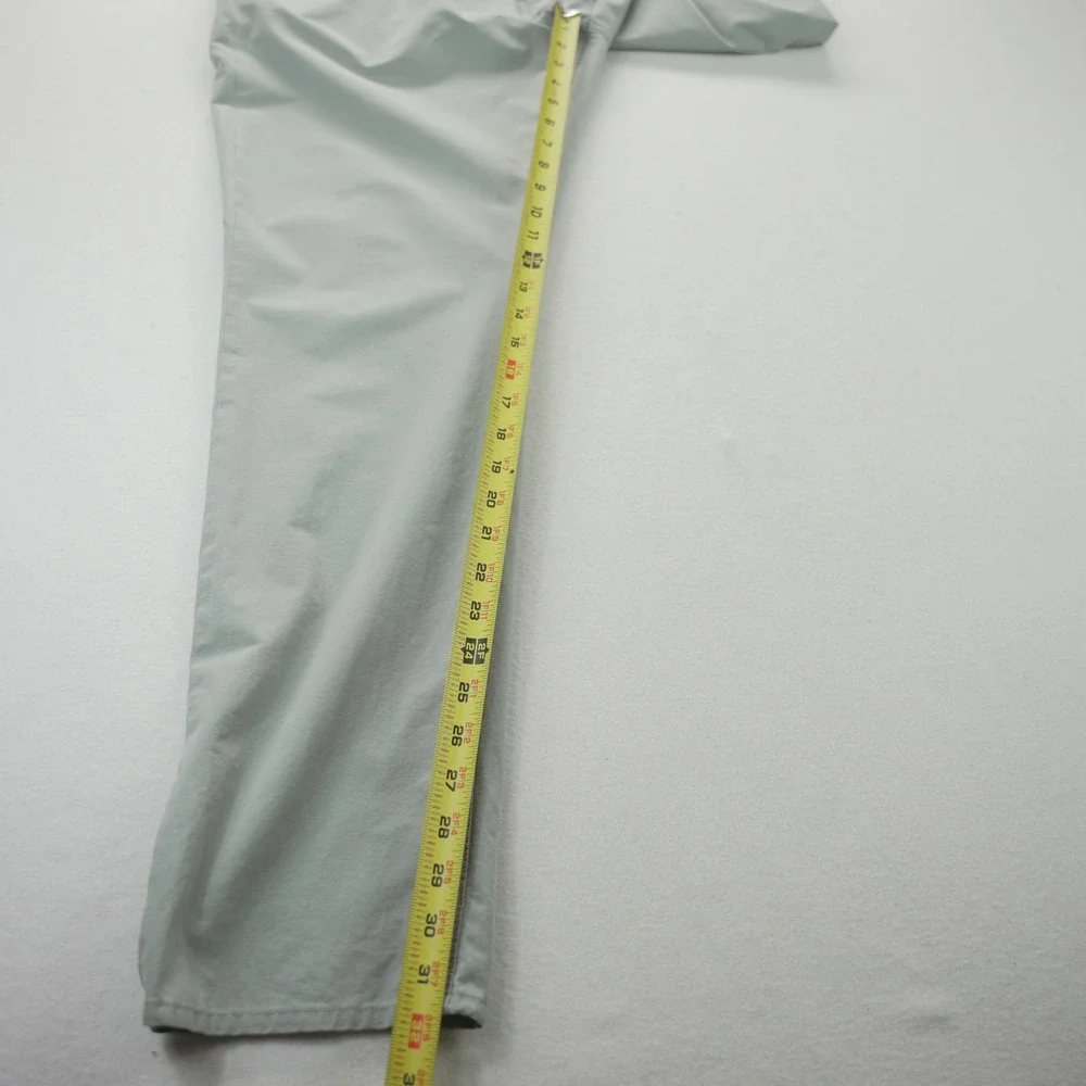 Vineyard Vines On-The-Go 5-Pocket Pants Mens 38x32 Grey Performance Chino OTG